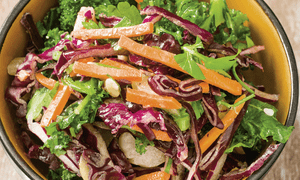 Salata de varza cu ciuperci