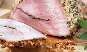 Friptura de porc cu alune