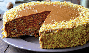 Tort din foi de napolitana