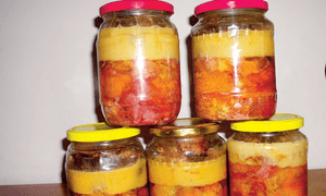 Conserva de carne la borcan