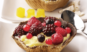 Cosulete cu crema de vanilie