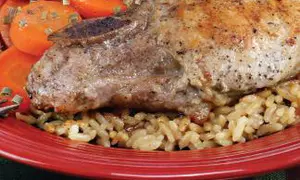 Ceafă de porc cu morcovi