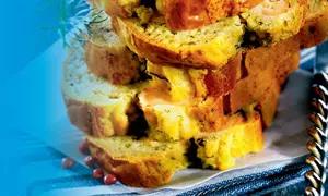 Chec aperitiv cu somon