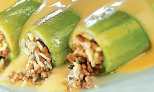 Dovlecei cu sos de smântână