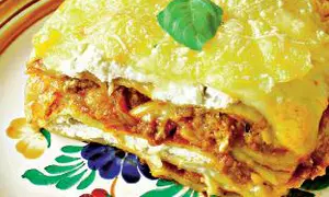 Lasagna cu urdă