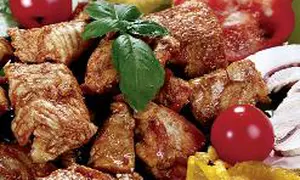 Pulpă de porc cu sos alb