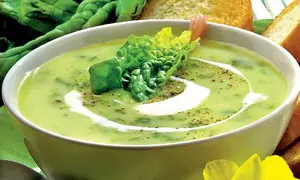Supă-cremă de spanac
