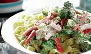 Tagliatelle cu şuncă