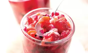 Dulceaţă de rubarbă cu portocale