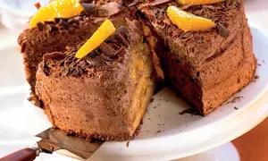 Tort de ciocolată cu portocale
