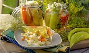 Ardei capia cu umplutură asortată