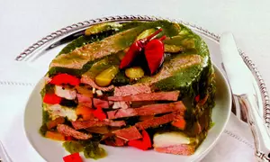 Aspic cu verdeaţă