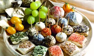 Brânză de capră cu mirodenii