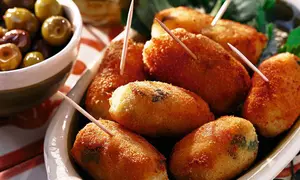 Bulete de cartofi cu brânză