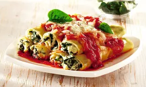 Clătite cu brânză şi spanac