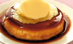 Cremă de zahăr ars cu ananas