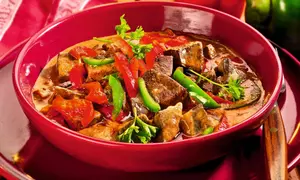 Ficat în sos de ardei