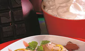 Îngheţată spumantă cu ciocolată