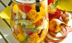 Mix de legume cu ciuperci