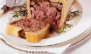 Pate rustic în crustă