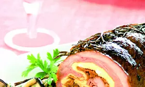 Ruladă de porc cu ciuperci