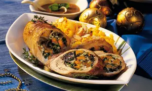 Ruladă din piept de pui