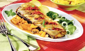 Peşte cu sos picant