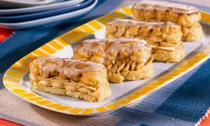 Minieclere cu cremă de cafea