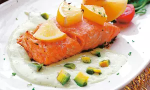 Peşte umplut cu ciuperci