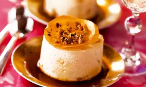 Cremă caramel cu nuci