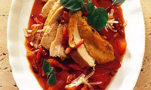 Mâncare de pui cu gogoşar