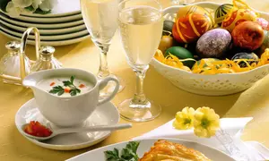 Peşte “îmbrăcat”