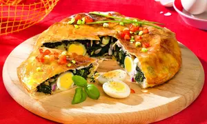 Plăcintă cu verdeţuri