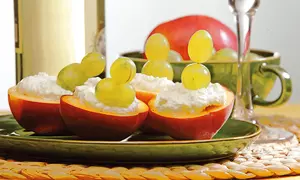 Piersici umplute cu migdale