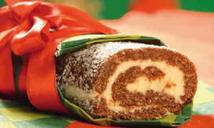 Ruladă cu nucă de cocos