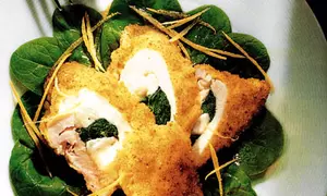 Piept de pui cu spanac