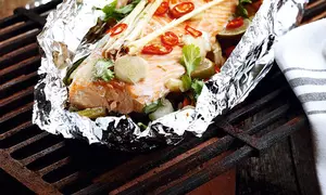 Şalău pe pat de legume