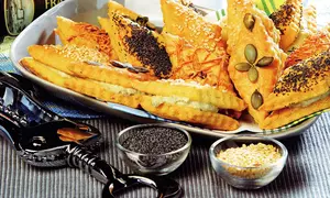 Saleuri cu cremă de brânză