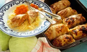 Sarmale în foi de varză