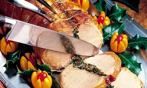 Muşchi umplut cu spanac