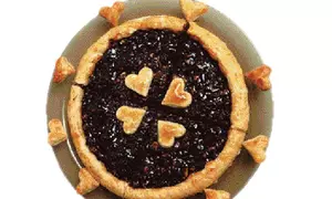 Plăcintă cu nucă şi ciocolată