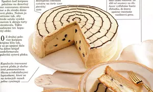 Tort cu portocale şi brânză