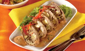 Rulouri de vită cu legume