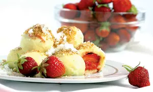 Găluşte cu căpşuni