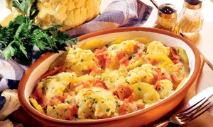 Conopidă gratinată