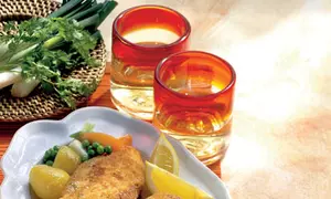 Cordon bleu cu legume