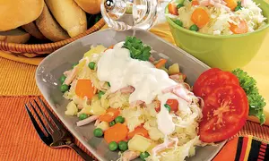 Salată cu varză murată