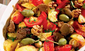 Ghiveci de legume cu carne de mânzat