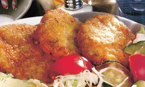 Crochete de peşte cu ciuperci