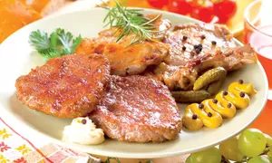 Muşchi de porc la grătar